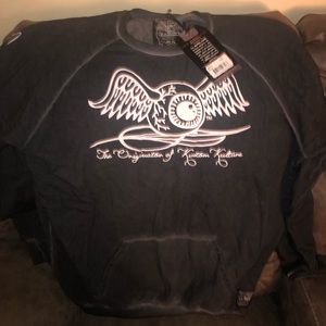 Von Dutch Sweatshirt Size:XXXL Color:Black